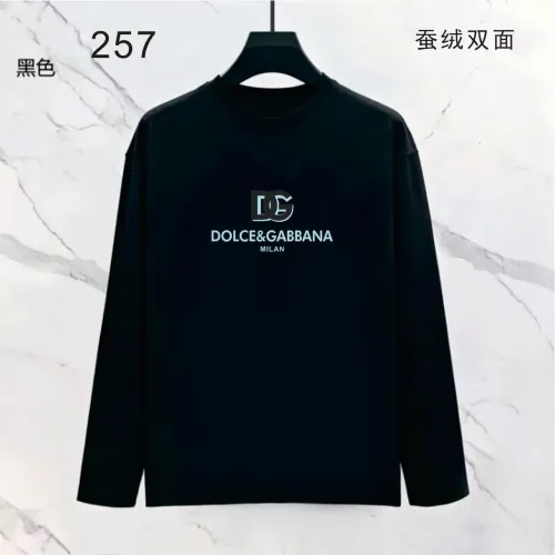 Wholesale Dolce &amp; Gabbana D&amp;G T-Shirts Long Sleeved For Men #1475028 $39.00 USD, Wholesale Quality Replica Dolce &amp; Gabbana D&amp;G T-Shirts