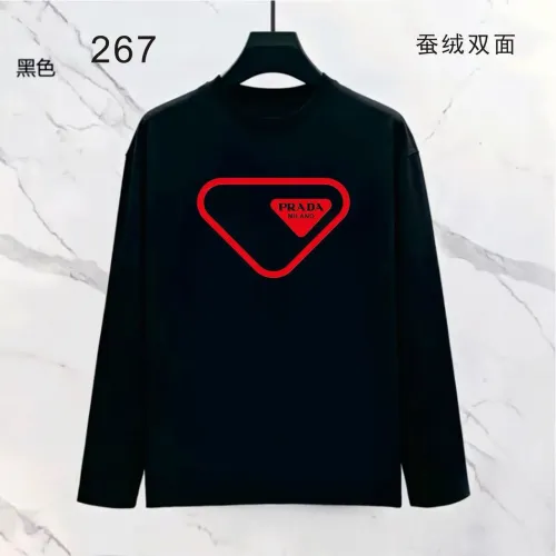 Wholesale Prada T-Shirts Long Sleeved For Men #1475034 $39.00 USD, Wholesale Quality Replica Prada T-Shirts