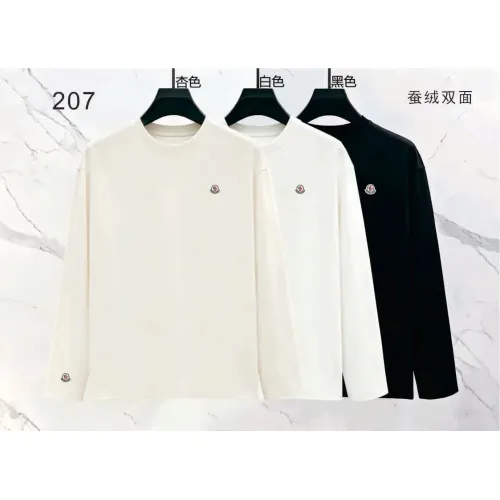 Replica Moncler T-Shirts Long Sleeved For Men #1475035 $39.00 USD for Wholesale
