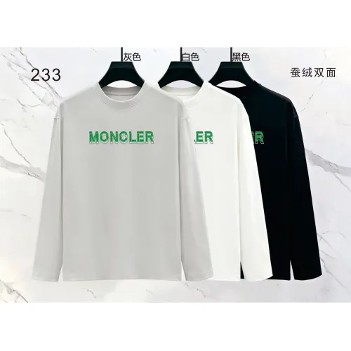 Replica Moncler T-Shirts Long Sleeved For Men #1475043 $39.00 USD for Wholesale