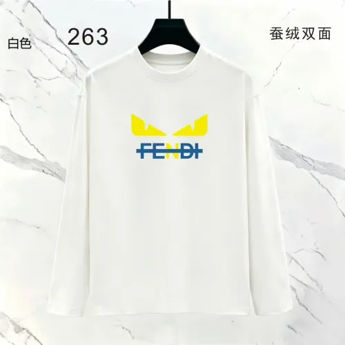 Wholesale Fendi T-Shirts Long Sleeved For Men #1475056 $39.00 USD, Wholesale Quality Replica Fendi T-Shirts