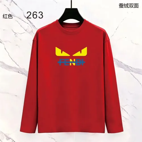 Wholesale Fendi T-Shirts Long Sleeved For Men #1475057 $39.00 USD, Wholesale Quality Replica Fendi T-Shirts