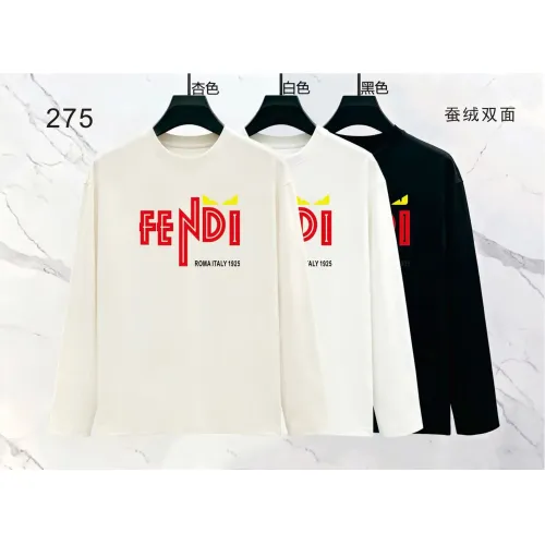 Replica Fendi T-Shirts Long Sleeved For Men #1475062 $39.00 USD for Wholesale
