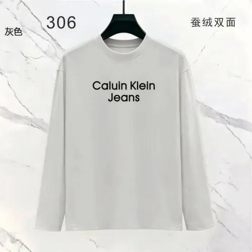 Wholesale Calvin Klein CK T-Shirts Long Sleeved For Men #1475076 $39.00 USD, Wholesale Quality Replica Calvin Klein CK T-Shirts
