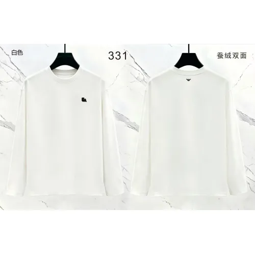 Wholesale Armani T-Shirts Long Sleeved For Men #1475078 $39.00 USD, Wholesale Quality Replica Armani T-Shirts
