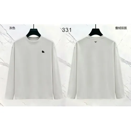 Wholesale Armani T-Shirts Long Sleeved For Men #1475079 $39.00 USD, Wholesale Quality Replica Armani T-Shirts