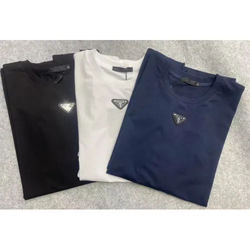 Replica Prada T-Shirts Short Sleeved For Men #1475106 $32.00 USD for Wholesale
