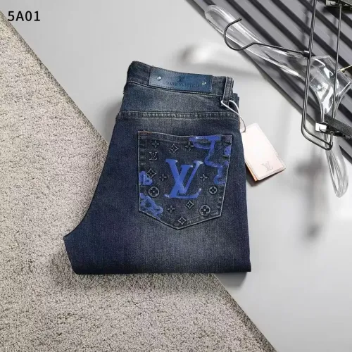 Wholesale Louis Vuitton LV Jeans For Men #1475113 $45.00 USD, Wholesale Quality Replica Louis Vuitton LV Jeans
