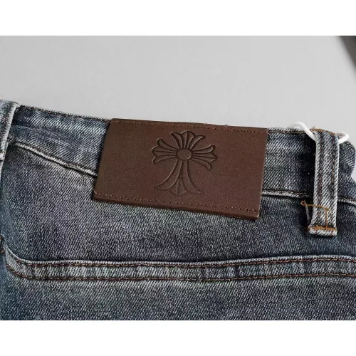 Replica Chrome Hearts Jeans For Men #1475126 $45.00 USD for Wholesale