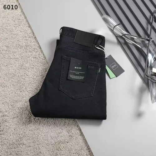 Wholesale Boss Jeans For Men #1475149 $45.00 USD, Wholesale Quality Replica Boss Jeans