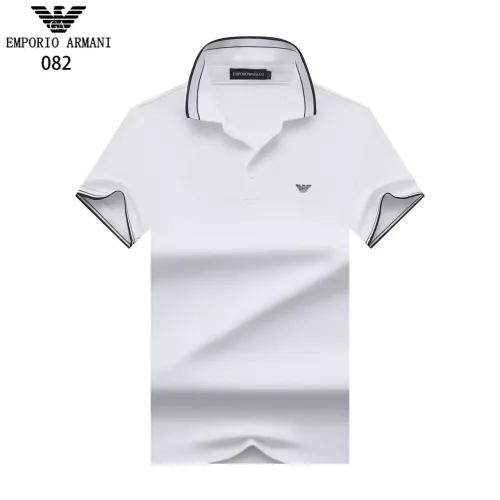 Wholesale Armani T-Shirts Short Sleeved For Men #1475192 $32.00 USD, Wholesale Quality Replica Armani T-Shirts