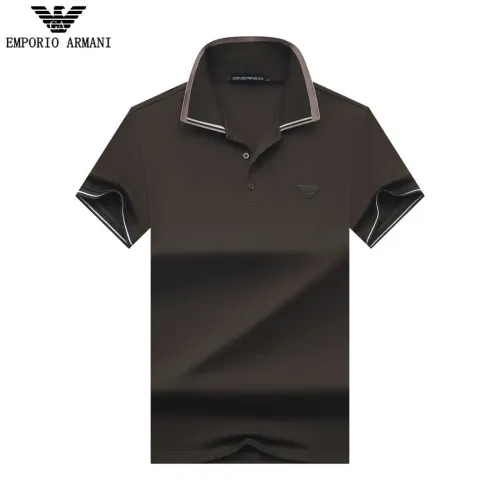 Wholesale Armani T-Shirts Short Sleeved For Men #1475210 $32.00 USD, Wholesale Quality Replica Armani T-Shirts