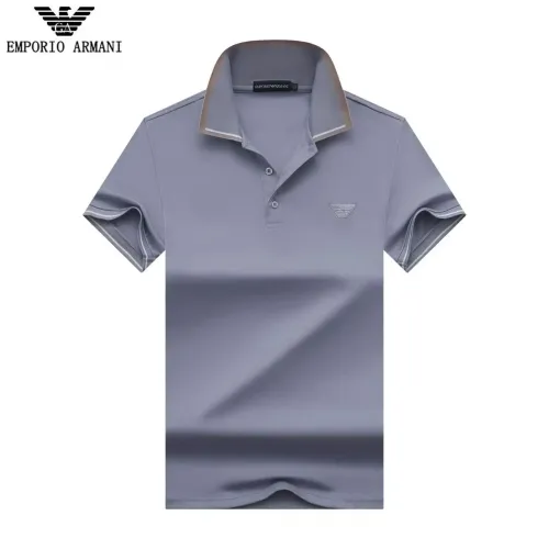 Wholesale Armani T-Shirts Short Sleeved For Men #1475212 $32.00 USD, Wholesale Quality Replica Armani T-Shirts