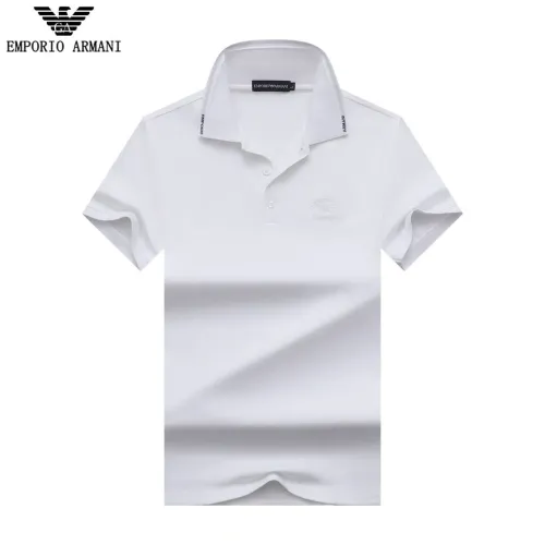Wholesale Armani T-Shirts Short Sleeved For Men #1475214 $32.00 USD, Wholesale Quality Replica Armani T-Shirts