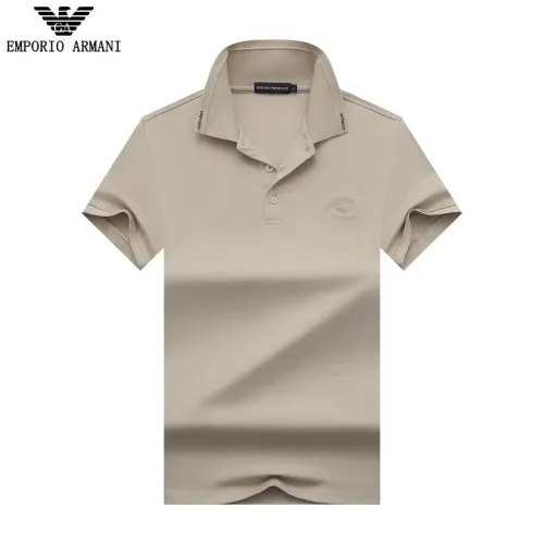 Wholesale Armani T-Shirts Short Sleeved For Men #1475215 $32.00 USD, Wholesale Quality Replica Armani T-Shirts