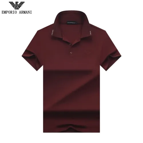 Wholesale Armani T-Shirts Short Sleeved For Men #1475216 $32.00 USD, Wholesale Quality Replica Armani T-Shirts