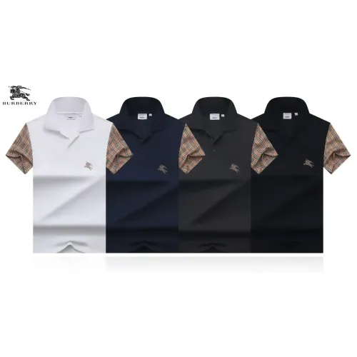 Replica Burberry T-Shirts Short Sleeved For Men #1475228 $32.00 USD for Wholesale
