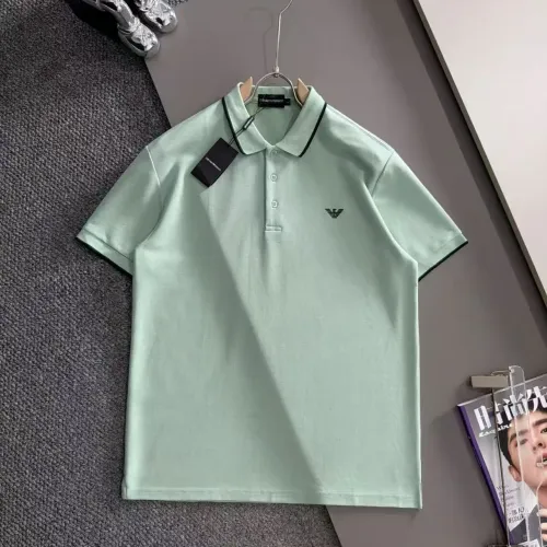 Wholesale Armani T-Shirts Short Sleeved For Men #1475241 $38.00 USD, Wholesale Quality Replica Armani T-Shirts