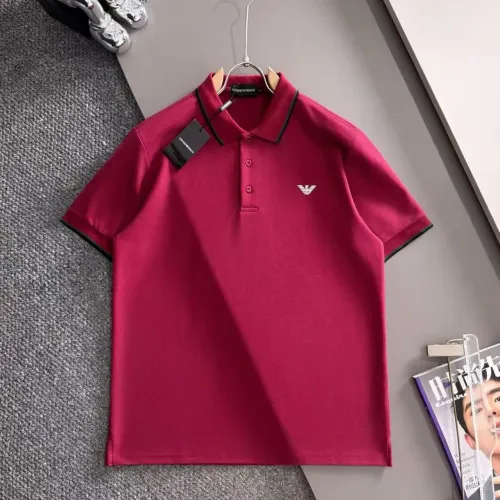 Wholesale Armani T-Shirts Short Sleeved For Men #1475242 $38.00 USD, Wholesale Quality Replica Armani T-Shirts