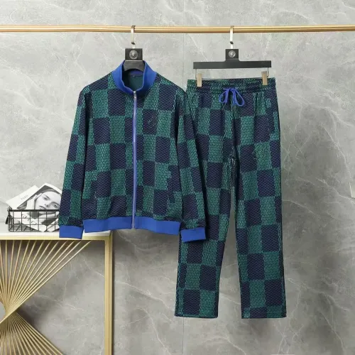 Wholesale Louis Vuitton LV Tracksuits Long Sleeved For Men #1475258 $85.00 USD, Wholesale Quality Replica Louis Vuitton LV Tracksuits