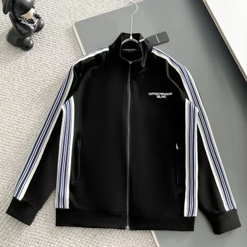 Replica Armani Tracksuits Long Sleeved For Men #1475278 $88.00 USD for Wholesale
