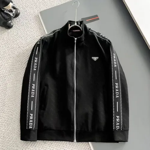 Replica Prada Tracksuits Long Sleeved For Men #1475285 $88.00 USD for Wholesale