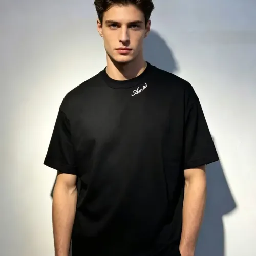Replica Amiri T-Shirts Short Sleeved For Unisex #1475287 $32.00 USD for Wholesale
