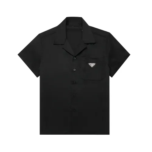 Wholesale Prada Shirts Short Sleeved For Men #1475301 $36.00 USD, Wholesale Quality Replica Prada Shirts