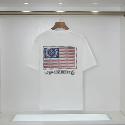 Wholesale Chrome Hearts T-Shirts Short Sleeved For Unisex #1475302 $32.00 USD, Wholesale Quality Replica Chrome Hearts T-Shirts