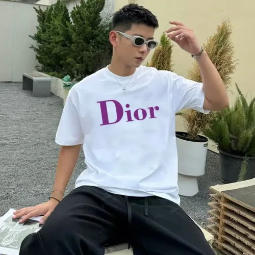 Replica Christian Dior T-Shirts Short Sleeved For Men #1475359 $45.00 USD for Wholesale