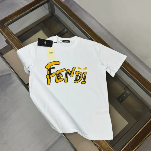Wholesale Fendi T-Shirts Short Sleeved For Men #1475363 $45.00 USD, Wholesale Quality Replica Fendi T-Shirts
