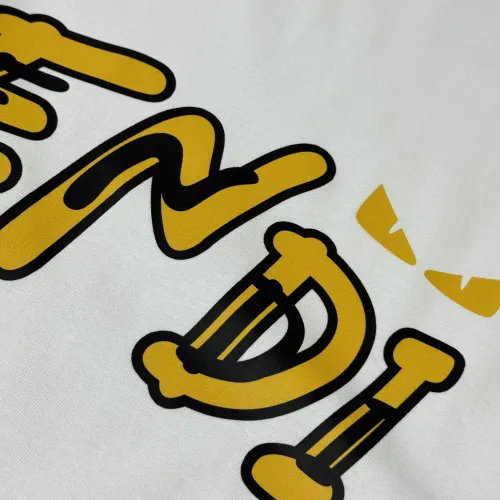 Replica Fendi T-Shirts Short Sleeved For Men #1475363 $45.00 USD for Wholesale