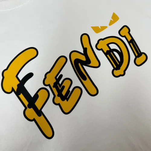 Replica Fendi T-Shirts Short Sleeved For Men #1475363 $45.00 USD for Wholesale