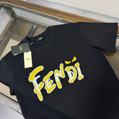 Replica Fendi T-Shirts Short Sleeved For Men #1475364 $45.00 USD for Wholesale