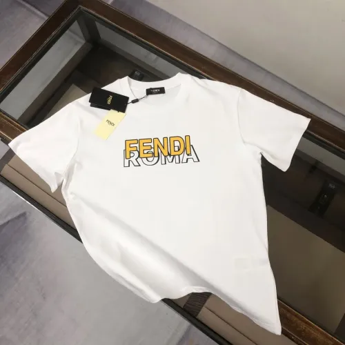 Wholesale Fendi T-Shirts Short Sleeved For Men #1475365 $45.00 USD, Wholesale Quality Replica Fendi T-Shirts