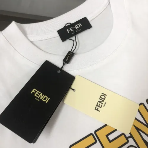Replica Fendi T-Shirts Short Sleeved For Men #1475365 $45.00 USD for Wholesale