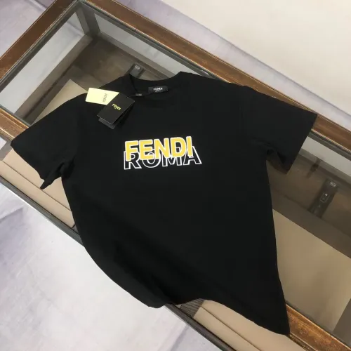 Wholesale Fendi T-Shirts Short Sleeved For Men #1475366 $45.00 USD, Wholesale Quality Replica Fendi T-Shirts