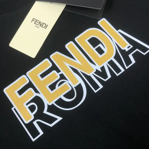 Replica Fendi T-Shirts Short Sleeved For Men #1475366 $45.00 USD for Wholesale