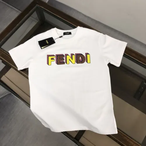 Wholesale Fendi T-Shirts Short Sleeved For Men #1475370 $45.00 USD, Wholesale Quality Replica Fendi T-Shirts