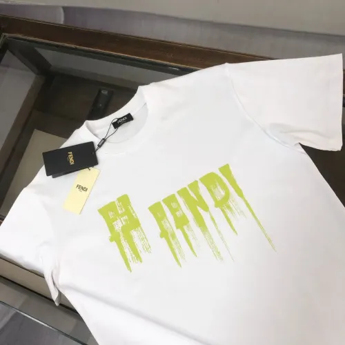 Replica Fendi T-Shirts Short Sleeved For Men #1475371 $45.00 USD for Wholesale