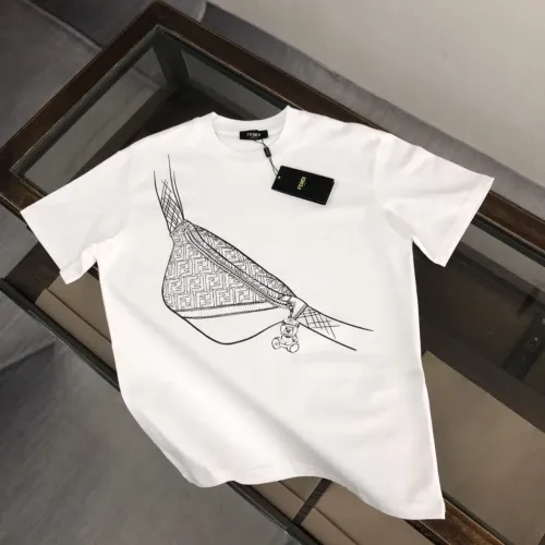 Wholesale Fendi T-Shirts Short Sleeved For Men #1475373 $45.00 USD, Wholesale Quality Replica Fendi T-Shirts