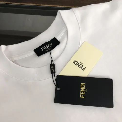 Replica Fendi T-Shirts Short Sleeved For Men #1475373 $45.00 USD for Wholesale