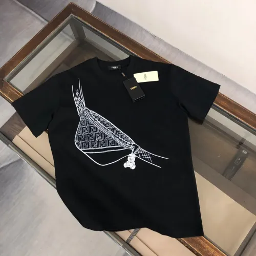Wholesale Fendi T-Shirts Short Sleeved For Men #1475374 $45.00 USD, Wholesale Quality Replica Fendi T-Shirts