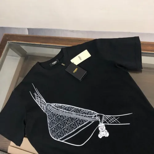 Replica Fendi T-Shirts Short Sleeved For Men #1475374 $45.00 USD for Wholesale