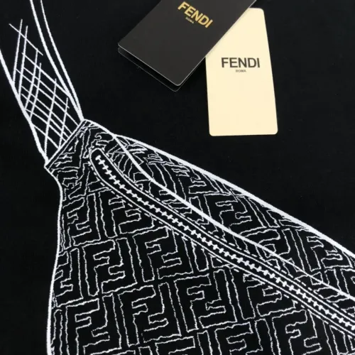 Replica Fendi T-Shirts Short Sleeved For Men #1475374 $45.00 USD for Wholesale