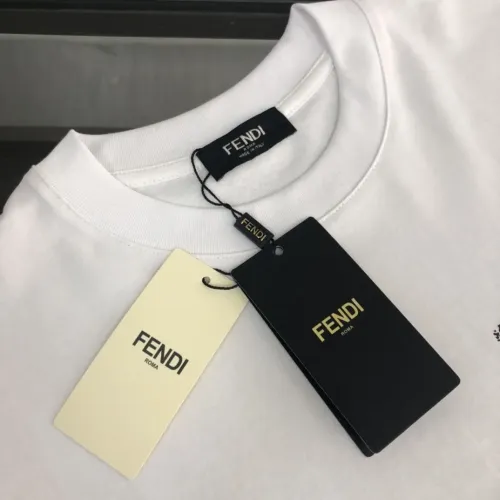 Replica Fendi T-Shirts Short Sleeved For Men #1475375 $45.00 USD for Wholesale