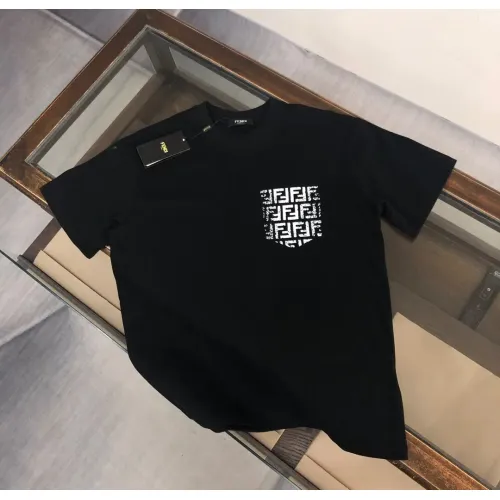Wholesale Fendi T-Shirts Short Sleeved For Men #1475376 $45.00 USD, Wholesale Quality Replica Fendi T-Shirts