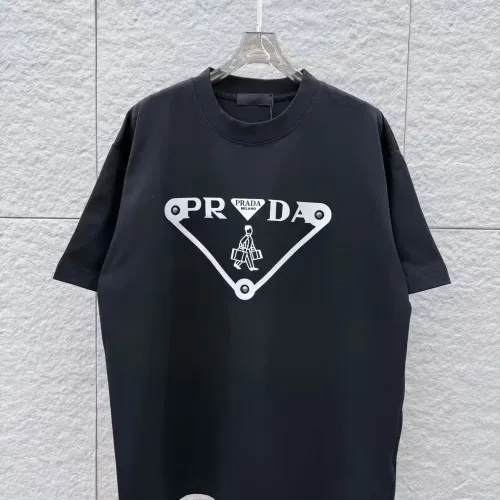 Wholesale Prada T-Shirts Short Sleeved For Unisex #1475393 $45.00 USD, Wholesale Quality Replica Prada T-Shirts