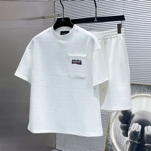 Wholesale Balenciaga Fashion Tracksuits Short Sleeved For Men #1475407 $76.00 USD, Wholesale Quality Replica Balenciaga Fashion Tracksuits