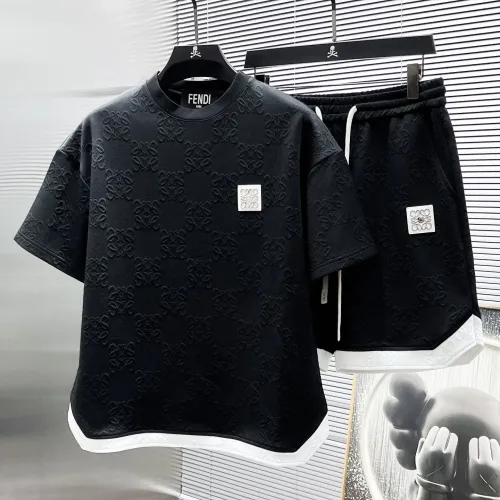 Wholesale LOEWE Tracksuits Short Sleeved For Men #1475413 $76.00 USD, Wholesale Quality Replica LOEWE Tracksuits